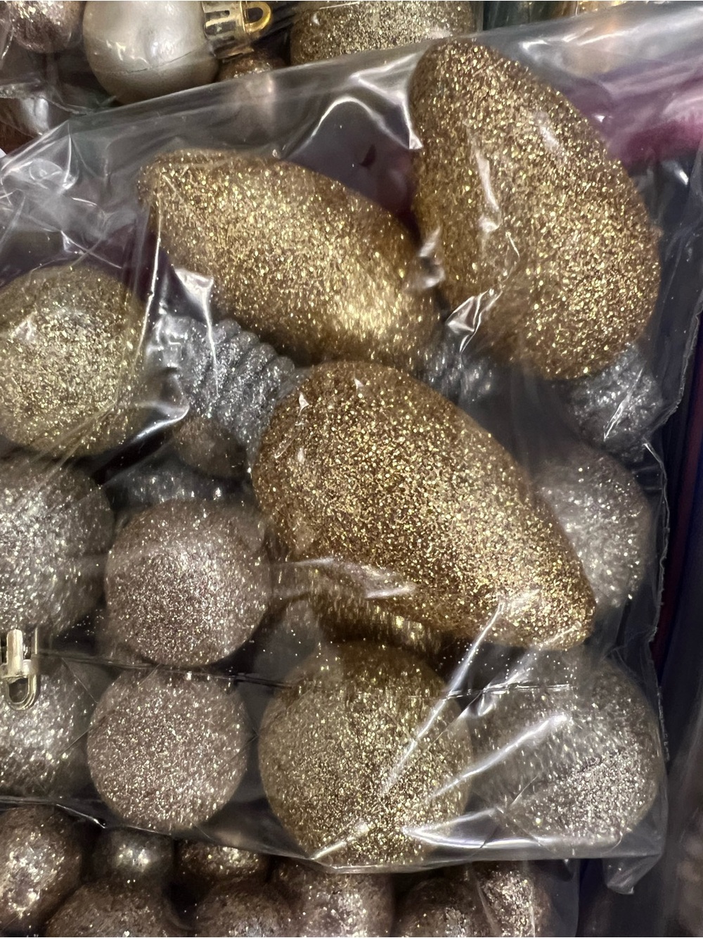 Gold/Champagne Premium Holiday/Christmas Ornaments/Decorations/Crafts - NWOT - Picture 10 of 10